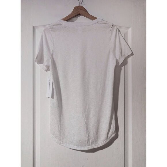 Athleta | Breezy Scoop V Tee In Bright White - Picture 5 of 13